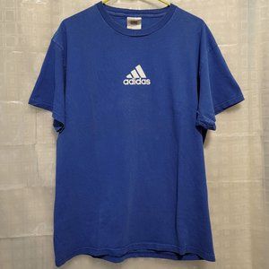 ADIDAS ADIDAS CENTER TREFOIL ROYAL BLUE SHORT SLEEVE T-SHIRT